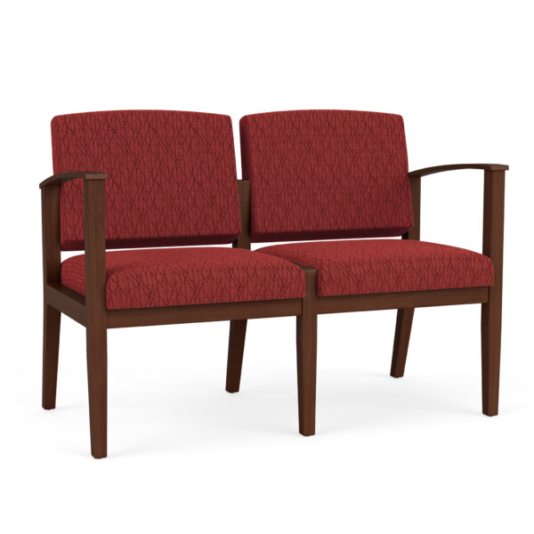 Amherst Wood 2 Seat Sofa