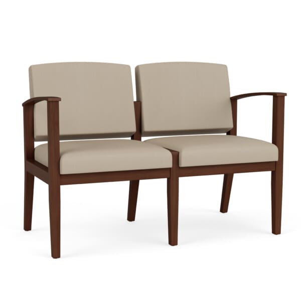 Amherst Wood 2 Seat Sofa