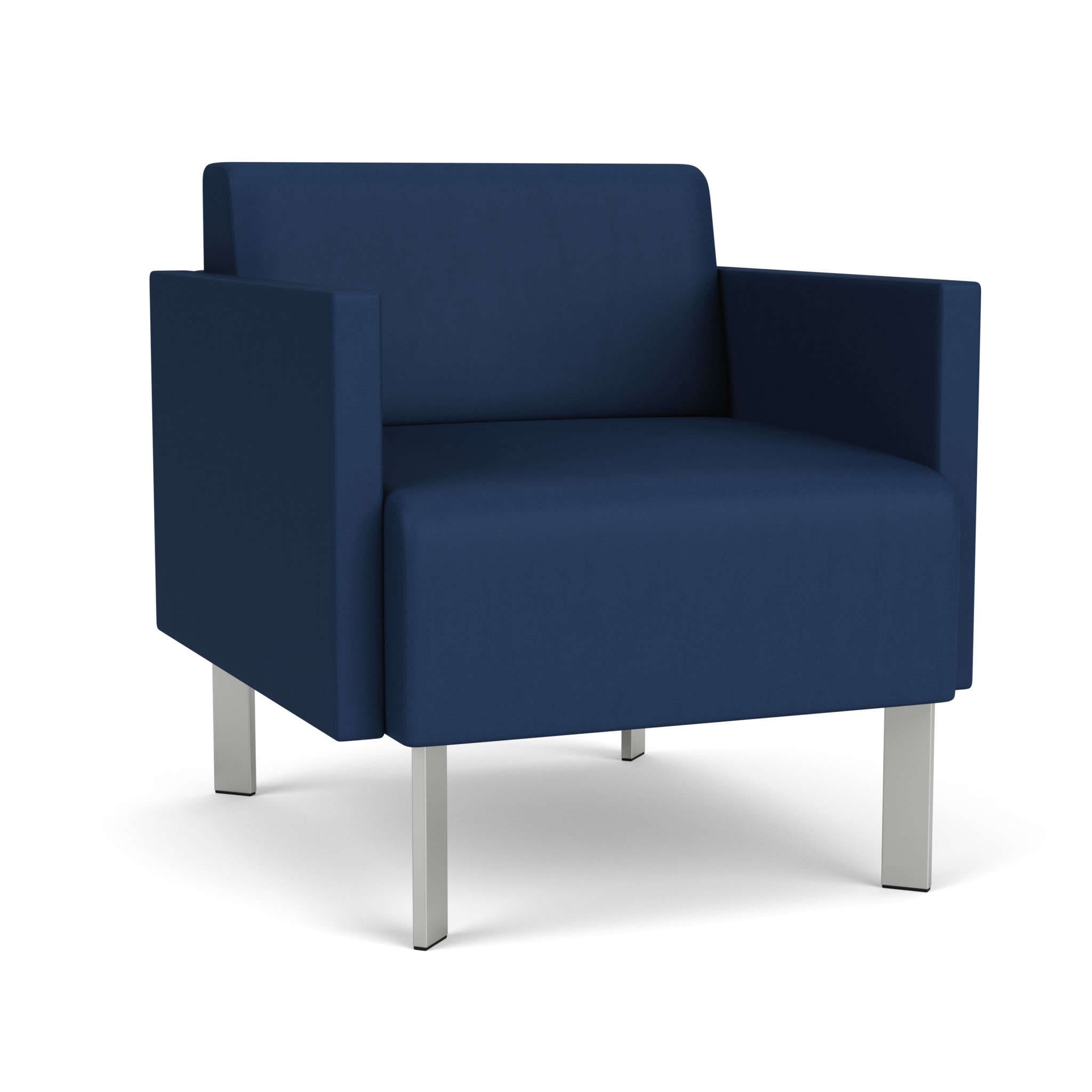 lesro luxe guest chair shown in patriot plus imperial blue