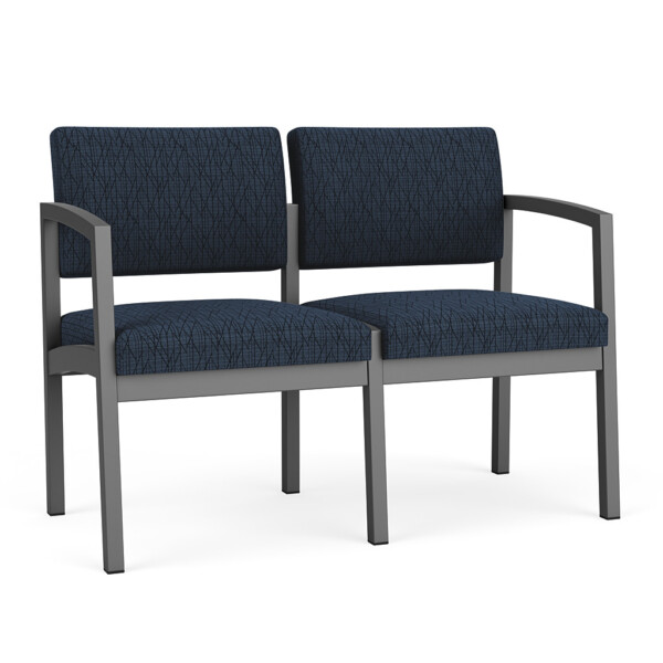 Lenox Steel 2 Seat Sofa