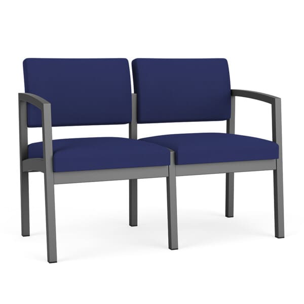 Lenox Steel 2 Seat Sofa