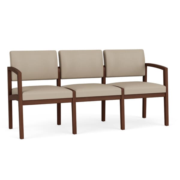 Lenox Wood 3 Seat Sofa