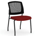 Red Seat with Black Back