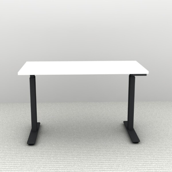 48" x 24" Height Adjustable Desk - Black Base