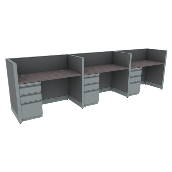 48" x 24" Cubicle Workstation 42"H Panel