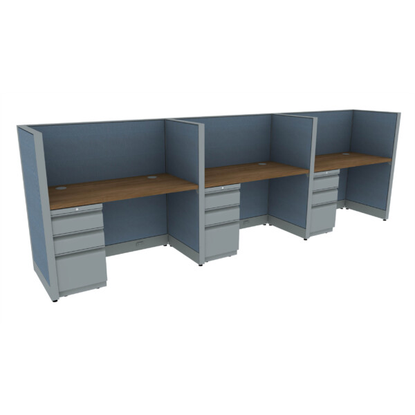 48" x 24" Cubicle Workstation 50"H Panel