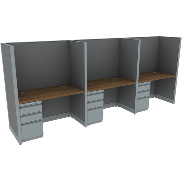 48" x 24" Cubicle Workstation 65"H Panel