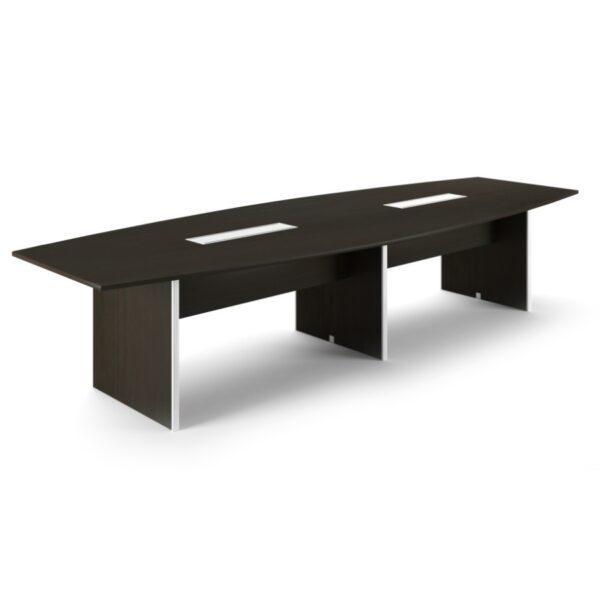 12' Boat Shaped Conference Table (42"D)