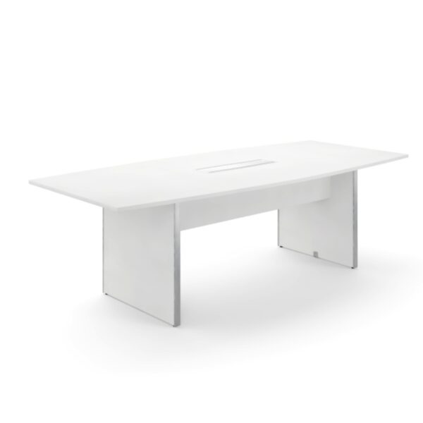 8' Boat Shaped Conference Table (42"D)