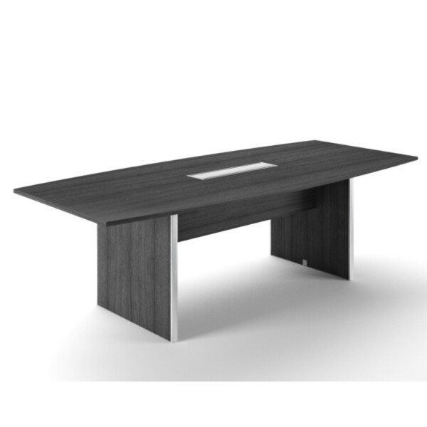 8' Boat Shaped Conference Table (42"D)