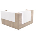 72" x 36" L Shaped Reception Desk with Overlay Storage and LEDs - Thumbnail Image 19