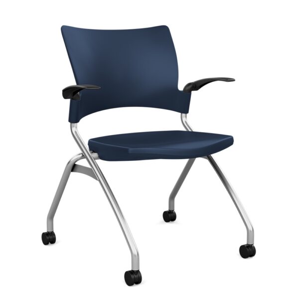 Relay Nester - Fixed Arms Plastic Seat and Back
