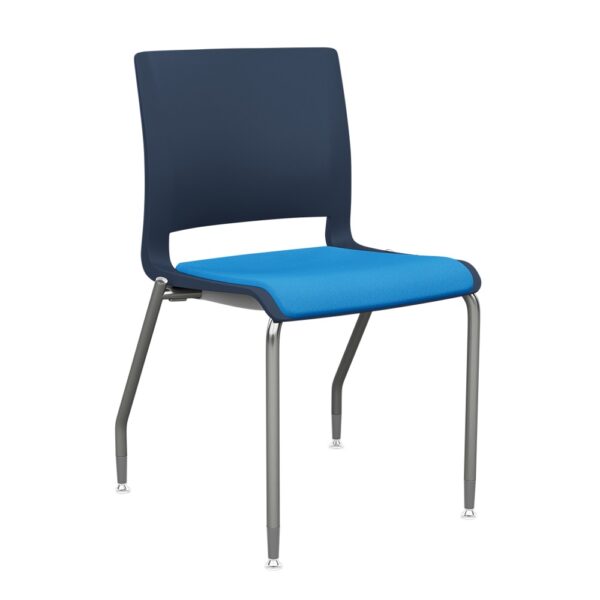 Rio Four Leg Upholstered Seat Armless