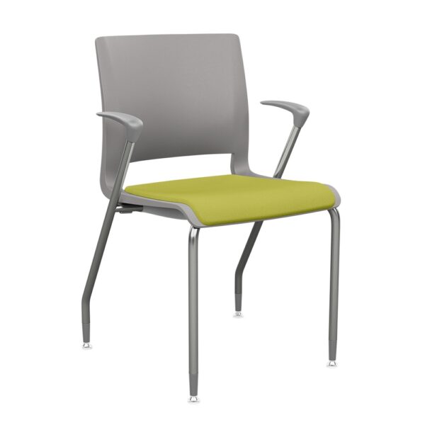 Rio Four Leg Upholstered Seat Fixed Arms