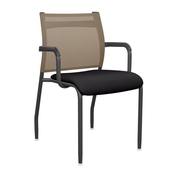 Wit Side Chair Mesh Fixed Arms