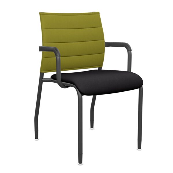 Wit Side Chair Thintex Vinyl Fixed Arms