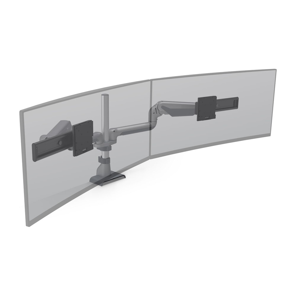 E5 Dual Dynamic Pole Wide Monitor Arm - Image 2