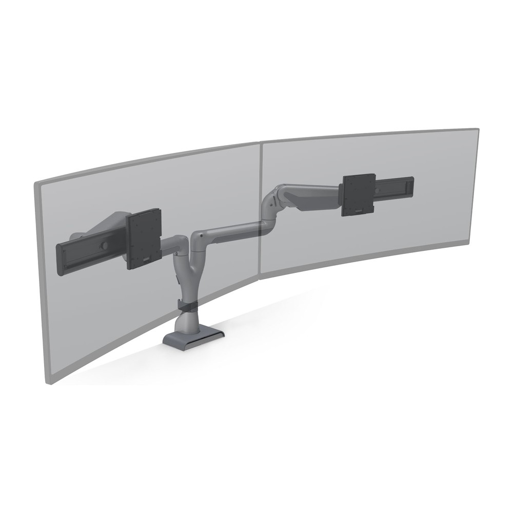 E5 Dual Dynamic Wide Monitor Arm - Image 2