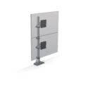 hat collective e5 one over one static pole silver front angled