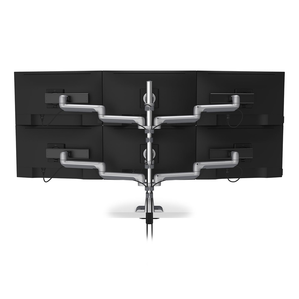 hat collective e5 three over three static pole silver back cable management